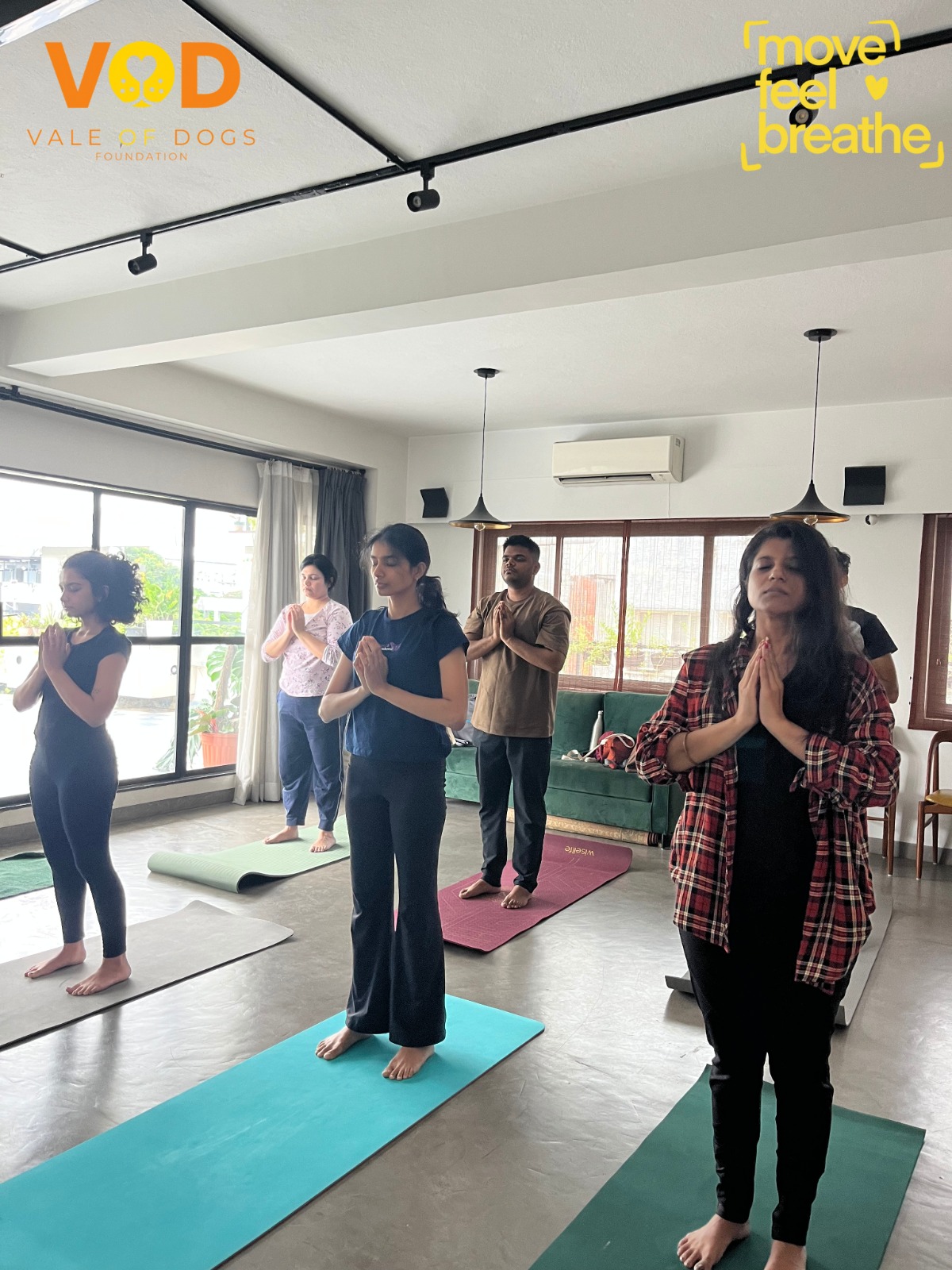 *करुणा, संवेदना और जागरूकता लेकर एक मंच पर आए ‘वेल ऑफ डॉग्स फाउंडेशन’ व ‘मूव फील ब्रीद’* 